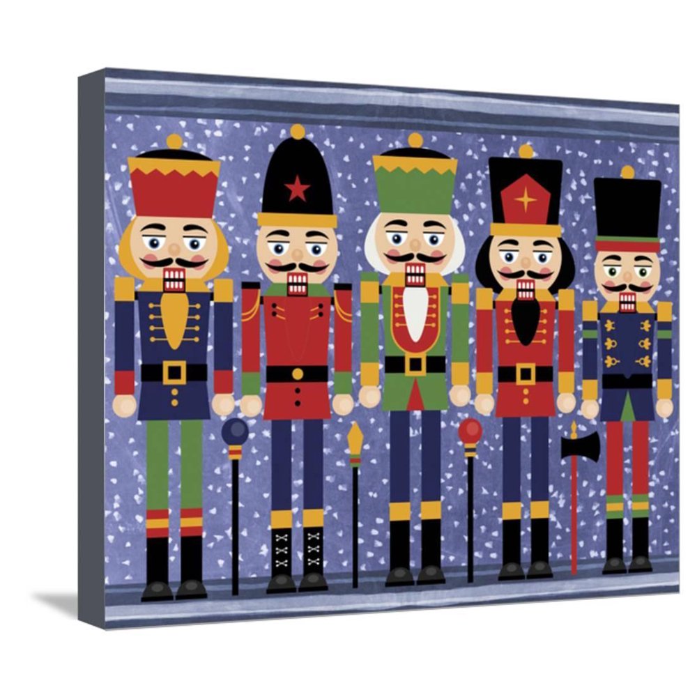 Nutcracker Stretched Canvas Print Wall Art By Erin Clark