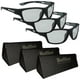 thumbnail image 1 of Lentes Protección UV VentDepot MXSVB-003 3 Piezas Negro, 1 of 4