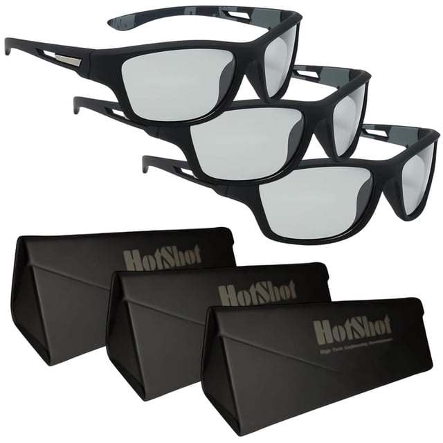 Lentes Protección UV VentDepot MXSVB-003 3 Piezas Negro