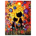 thumbnail image 1 of Cuadros Decorativos Kit de pintura de mosaico DIY taladro completo cuadrado diamante resina gatos Animal dibujo regalo Ehuebsd Nuevos Originales, 1 of 8