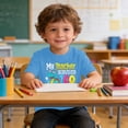 thumbnail image 3 of Gunia 100 Days Of School Shirt Kids Boys Girls Graphic Short Sleeve Tee Shirt School Season Comfortable Casual Round Neck T Shirt Tshirts Tops 1-13 Years, 3 of 5