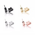 thumbnail image 4 of thinsony 2PCS/Set Metal Charging Port + Earphone Port Dust Plug Replacement for Android Mobile Phone 3.5mm Headset Stopper, 4 of 9