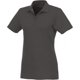 thumbnail image 1 of Elevate - Polo Helios Manga Corta para Mujer (Gris Tormenta), 1 of 2