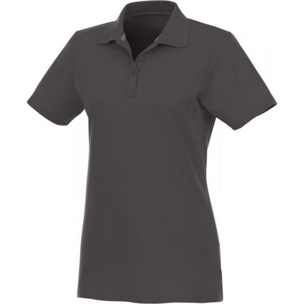 Elevate - Polo Helios Manga Corta para Mujer (Gris Tormenta)