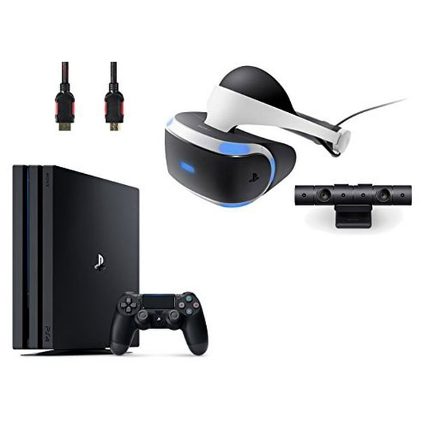 Playstation Vr Bundle 4 Items Vr Headset Playstation Camera Playstation 4 Pro 1tb Walmart Com Walmart Com
