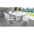 thumbnail image 1 of Table de Salle à Manger Rectangulaire Monaco 6 Chaises Sans Bras 2 Chaises, 1 of 2