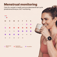 thumbnail image 3 of Smart Watch for Women Android/iPhone Devices, IP68 Waterproof Fitness Tracker with Bluetooth Answer/Make Calls, Activity Pedometer/100+ Sports Modes, Perfect Gift, 3 of 13
