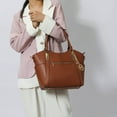 thumbnail image 4 of MKF Collection Janise Women's Tote Bag,Solid Shoulder Bag Handbag Purse by Mia K - Pink, 4 of 8