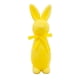 thumbnail image 5 of Balanceo Del Conejo Estatua de conejo de Pascua con lazo amarillo, figura de conejo artificial flocado para decoración de primavera en casa, jardín o patio (1 unidad) JASKFLY, 5 of 9