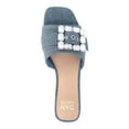 thumbnail image 5 of Madden NYC Women’s Broach Denim Slide Sandals, 5 of 6