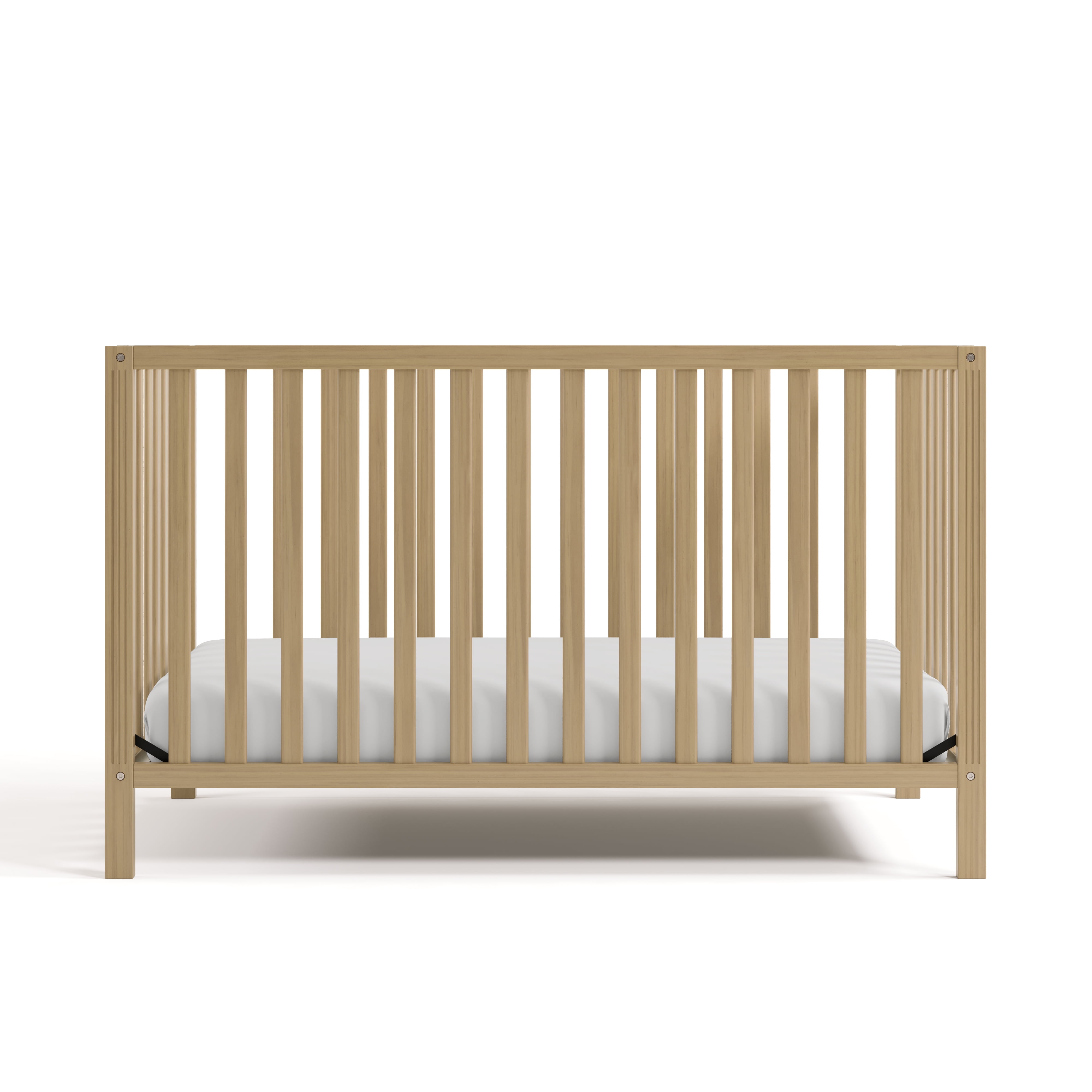 Storkcraft Morningside 5-in-1 Convertible Baby Crib, Driftwood