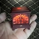 thumbnail image 5 of Decoraciones para chimenea a escala 1/12 Hugo Accesorios de casa de muñecas Rojo, 5 of 8