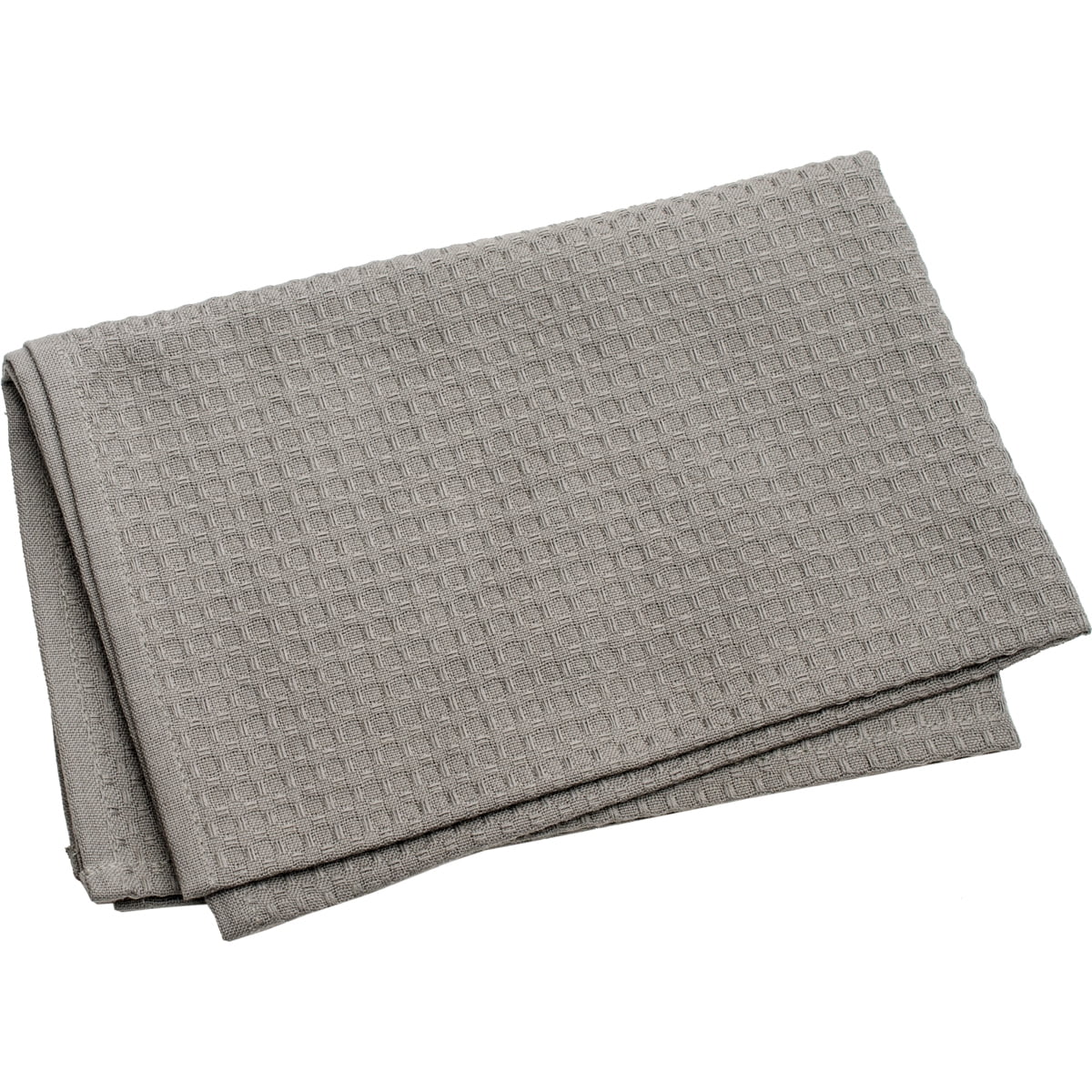 Dunroven House Waffle Weave Tea Towel 20"X28"Gray Walmart Canada