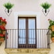 thumbnail image 5 of Naiovety Soporte geométrico de pared para plantas de fácil instalación, macetas colgantes de amplia aplicación elegantes y duraderas Decoración del hogar hojas verdes doradas, 5 of 6