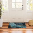 thumbnail image 3 of Yayeee Doormat for Indoor Entrance 32" x 20" Non Slippery Floor Rug, Black Marble, 3 of 8
