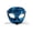 A005- Light Blue, variant on Lace Masquerade Mask for Women, 7 Inch Rainbow Cat Eye Mask, Half Face Accessory for Halloween Party, Mardi Gras, Masquerade Party, Multicolor, 1 Pack