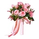 thumbnail image 1 of Ramos de dama de honor Ramos de boda Flores artificiales románticas para San Valentín Rosa, 1 of 9