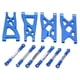 thumbnail image 3 of Brazos de suspensión trasera delantera de aluminio RC y varilla de tracción Servo enlace de dirección conjunto para ARRMA Senton 1/10 RC CarBlue, 3 of 10