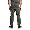 thumbnail image 3 of Victorious Men's Drop Crotch Stretch Jogger Twill Pants, Up To 5X, 3 of 5