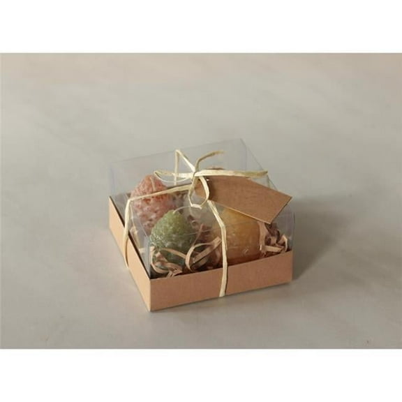 Sullivans Vance Kitira Assorted Unscented Scent Pinecone Candle