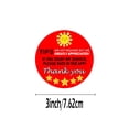 thumbnail image 2 of 5 Star Review Delivery Labels Freshness Label 3inch Thank You for Your Order Stickers 200 Pcs Food Delivery Stickers Tamper Evident Food Package Stickers, 2 of 5
