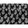thumbnail image 5 of oneOone Viscose Jersey Black Fabric Block Sewing Craft Projects Fabric Prints By Yard 60 Inch Wide, 5 of 5