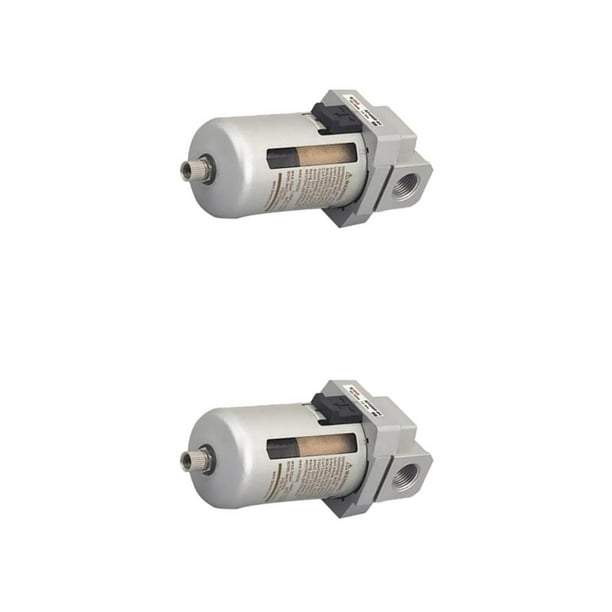 Methold Aleación G1/2 filtro de aire neumático separador de agua trampa de humedad AF4000-04 Tipo 1 2piezas