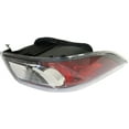 thumbnail image 4 of Tail Light Compatible With 2010-2013 Mazda 3 Left Driver Side, Outer With bulb(s) CAPA Certified, 4 of 8