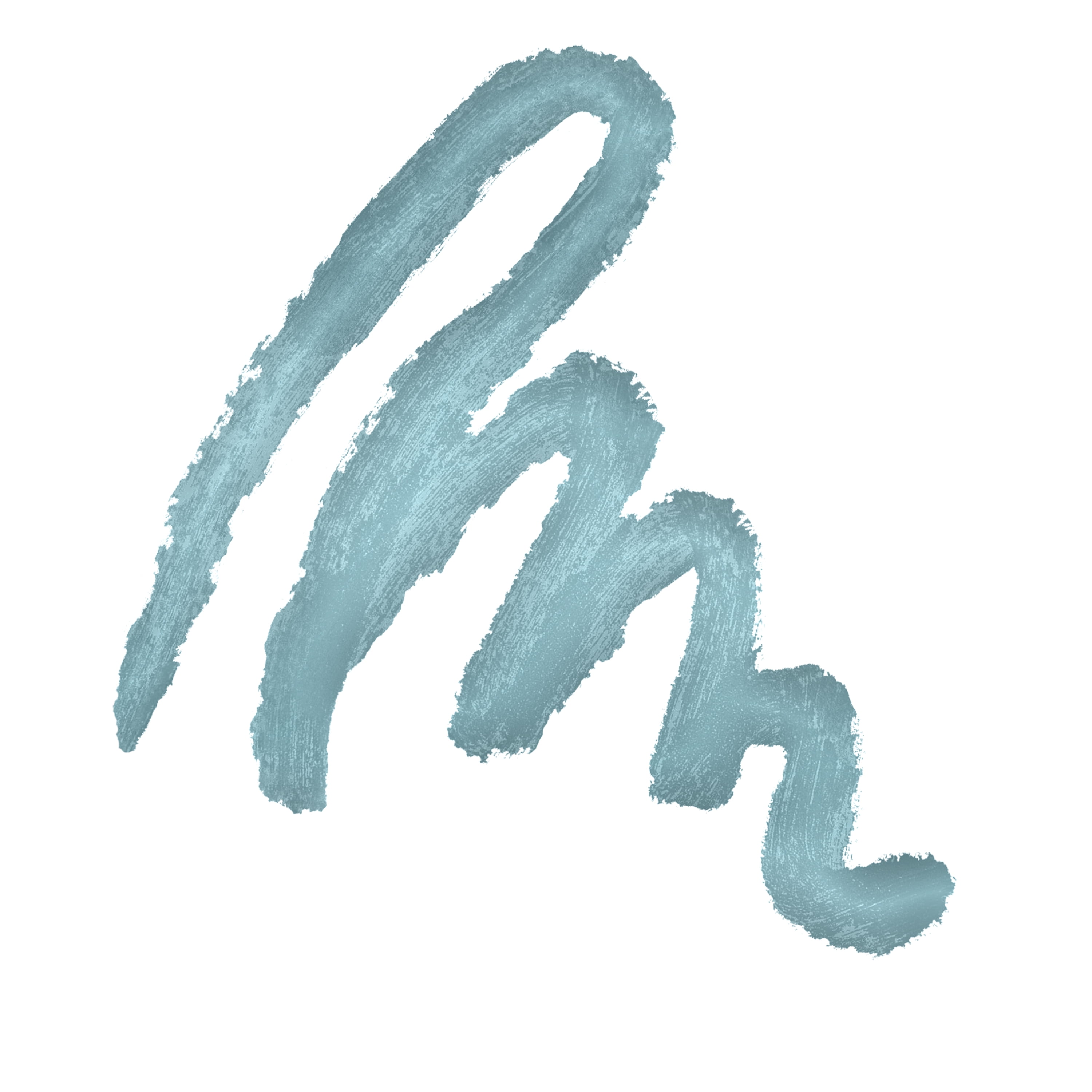 L.A. COLORS Smudge & Transfer proof Smooth Glide-on Gel Eyeliner Mermaid Tail Shimmer, Blue