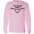 thumbnail image 3 of Inktastic Life Behind Bars Bmx Long Sleeve T-Shirt, 3 of 5