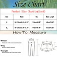 thumbnail image 2 of Women's Pants Fashion Shorts For Women Elastic Waist Shorts Summer Summer Casual Sports Hiking Shorts, 2 of 5