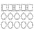 thumbnail image 1 of SHISUYAN 15pcs Mini Vintage Resin DIY Photo Frames for Creative Projects, 1 of 8