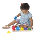 thumbnail image 2 of Tabla para Apilar y Clasificar Melissa & Doug 15 Piezas de Madera, 2 of 14