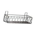 thumbnail image 4 of Estante colgante de pared para baño, organizador de ducha resistente y multiusos, estante de almacenamiento para lavandería, dormitorio de granja Negro, 4 of 8