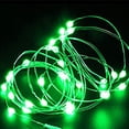 thumbnail image 3 of 10 piezas de 1 m, 2 m, 3 m, 5 m, cadena de luces LED de alambre de cobre, iluminación navideña, guirnalda de hadas para árbol de Navidad, decoración de bodas y fiestas, lámpara, 3 of 5