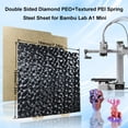 thumbnail image 2 of Build Plate IdeaFormer-3D Diamond PEI texturizado para Bambu Lab A1 Mini, 2 of 7