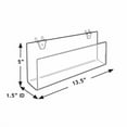 thumbnail image 2 of Azar Displays 556098 Clear Acrylic Greeting Card Holder for Pegboard / Slatwall (2 Pack), 2 of 2
