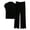 #02 Black 【Mix & Match: Stock Up on Your Favorite Colors】, variant on Cooling Pajamas for Women Modal Cotton Blend Set, Sleeveless Half Collar Tank Tops Matching Elastic Waist Pocket Shorts, Solid All Season Home Wear Pjs | TruHer,Army Green L