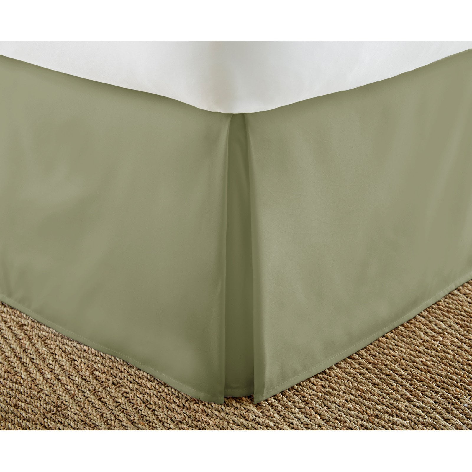 Ultra Plush Premium Pleated Bed Skirt Dust Ruffle by The Home Collection