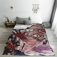 thumbnail image 5 of Jujutsu Kaisen Fleece Blanket Super Soft Cozy Throw Blanket Fuzzy Comfy Flannel Blanket Warm Plush Blankets And Throws For Couch, Sofa, Bed 50"X40", 5 of 6