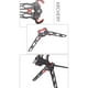 thumbnail image 5 of Sonducket Soporte de tiro con compuesto, estante ajustable, accesorios de tiro con ligeros, resistente al agua, resistente al desgaste, tiro y tiro con Rojo Corto, 5 of 6
