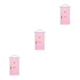 thumbnail image 4 of Tholdsy 1 juego * Mini puerta de casa pequeñas y maravillosas mini puertas de modelos de muebles de en miniatura para escena DIY Type1 NO1, 4 of 6