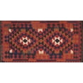 thumbnail image 1 of Ahgly Company Machine Washable Indoor Rectangle Contemporary Chestnut Brown Area Rugs, 5' x 7', 1 of 7