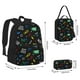 thumbnail image 2 of Disketp Gamepads Mochila Estampada de Gran Capacidad con Lonchera y Estuche, Set de 3 Piezas para Estudiantes, 2 of 7