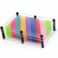 thumbnail image 1 of Handprint 3D Pin Art Board, Kids 3D Pin Art Board Amazing Sculptures Improve Imagination Colorful Pins  For Home Play, 1 of 8
