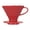 Red, variant on Hario V60 Ceramic Coffee Dripper, Size 02, Red
