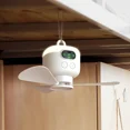 thumbnail image 1 of Portable 8000mAh USB Rechargeable Remote Control Modern Manufacturers Camping Fan For Tent Outdoor Modern Ceiling FanCeiling Fan - White, 1 of 5