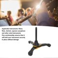 thumbnail image 4 of Flute Clarinet Stand Portable Anti Slip Foldable Rugged Oboe Holder Stand for Soprano Saxophone Wind Instruments, 4 of 4