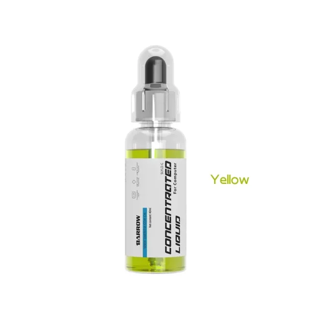 Concentrated Water Coolant, Liquid For Computer Watercooling, Add Water 1:25 40ML/Bottle, Muti Colors SLYLD-C Yellow