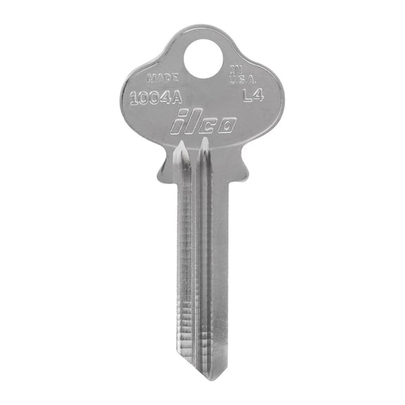 Hillman 5968516 Traditional Key House & Office Blank Single Sided Universal Key - Pack of 10